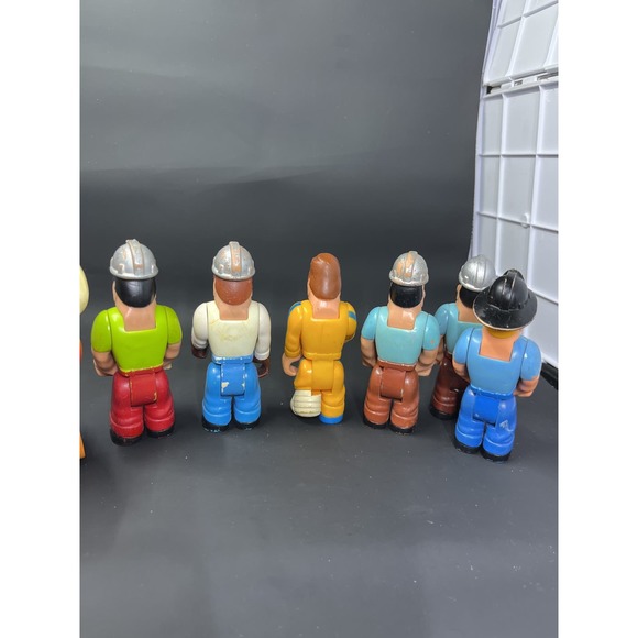 Vintage (1970s, 1980s) Lot of 7 Fisher-Price Husky Helper Figures - Picture 8 of 15